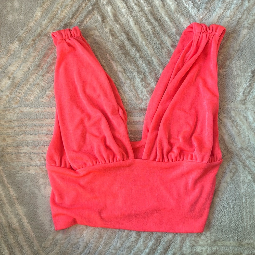 Hot Pink Going Out Crop Top